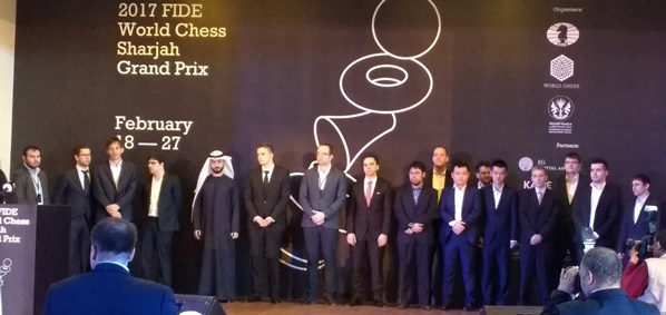 FIDE World Chess Sharjah Grand Prix - Opening Ceremony