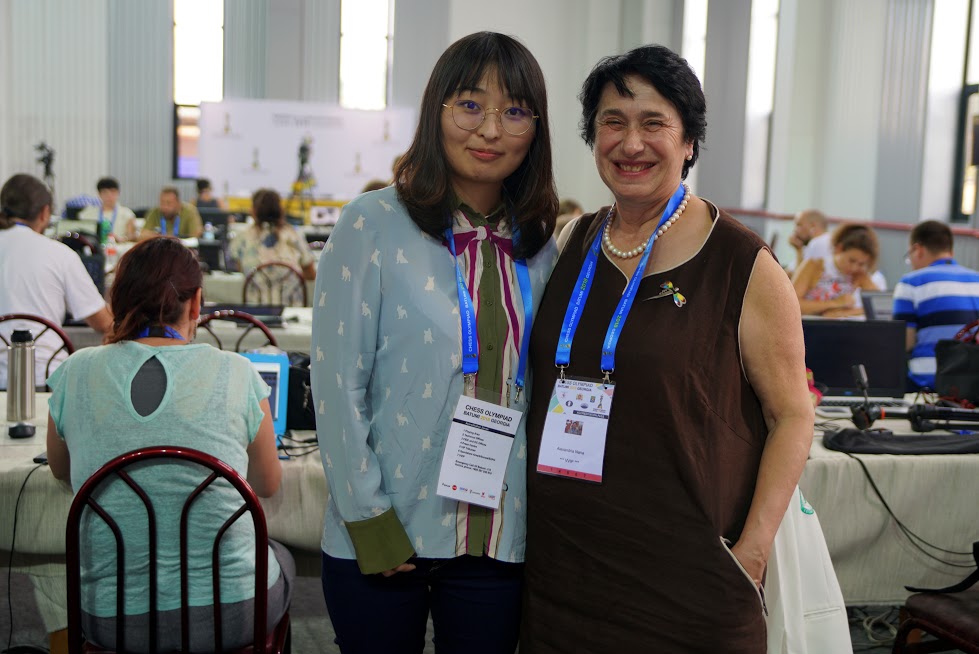 Ju Wenjun and Nana Aleksandria