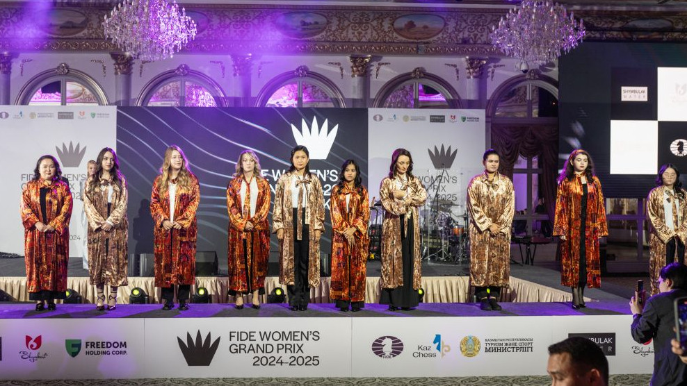 Second leg of FIDE Women’s Grand Prix 2024-2025 kicks off in Shymkent