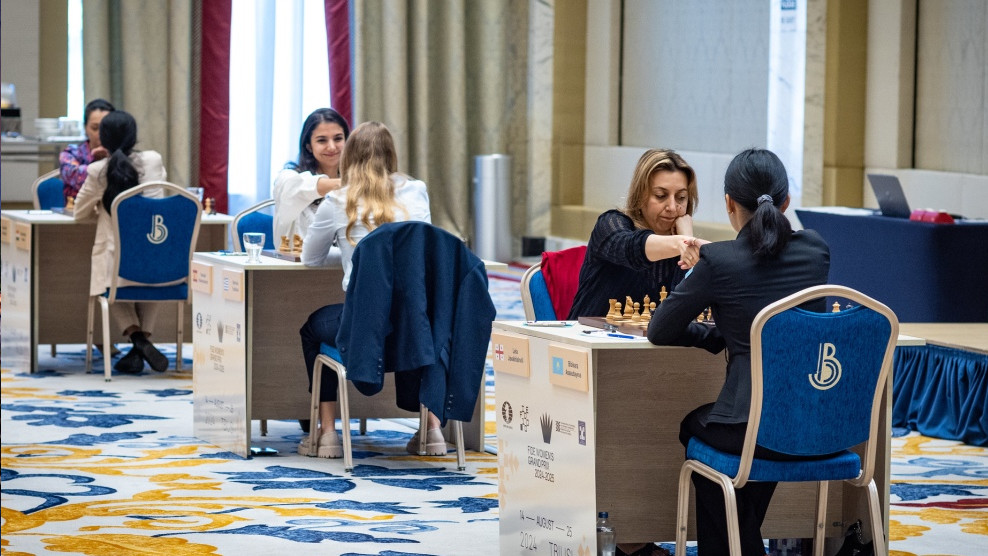 FIDE WGP Tbilisi Round 2: A day of unexpected draws