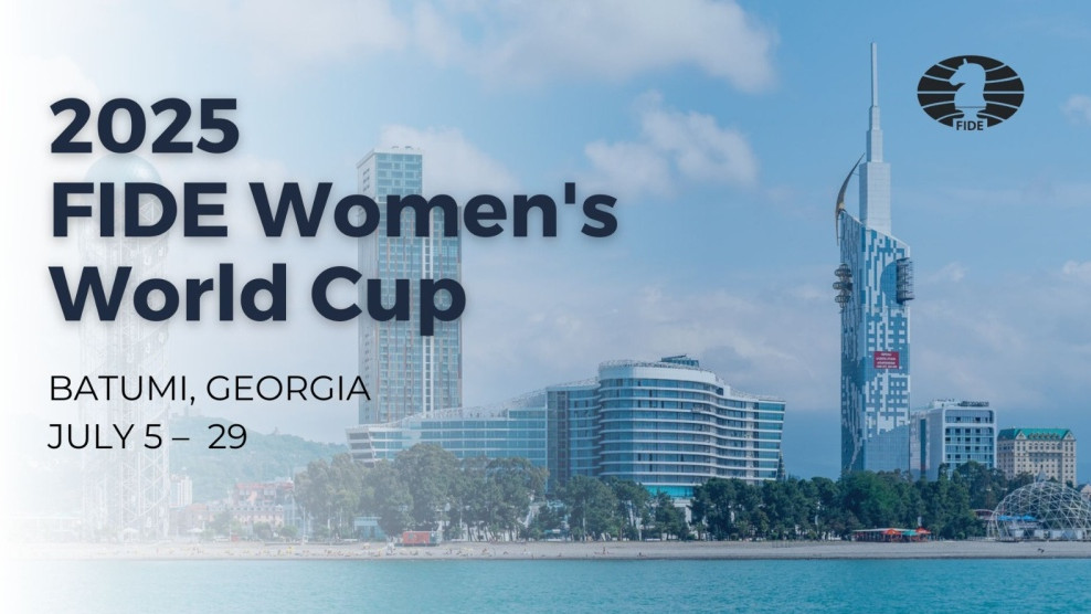 Dates for 2025 FIDE WWC in Batumi, Georgia announced