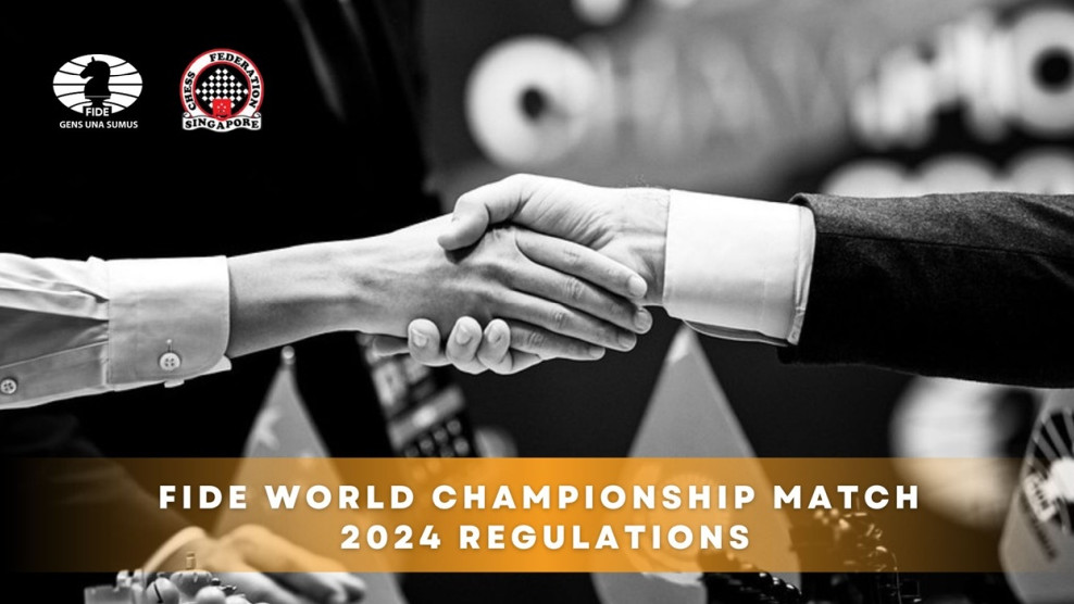 FIDE World Championship Match 2024 Regulations announced